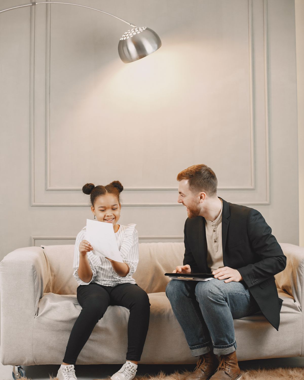 Young child engaged in play-based pediatric speech-language therapy in Vero Beach, Florida